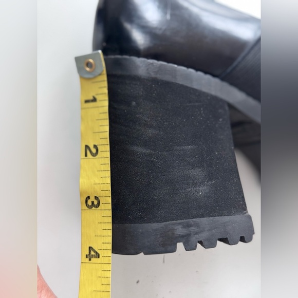 Vintage 90s Style Bongo Platform Mary Jane Chunky Platform Heels Shoes Size 8.5 - Picture 11 of 11